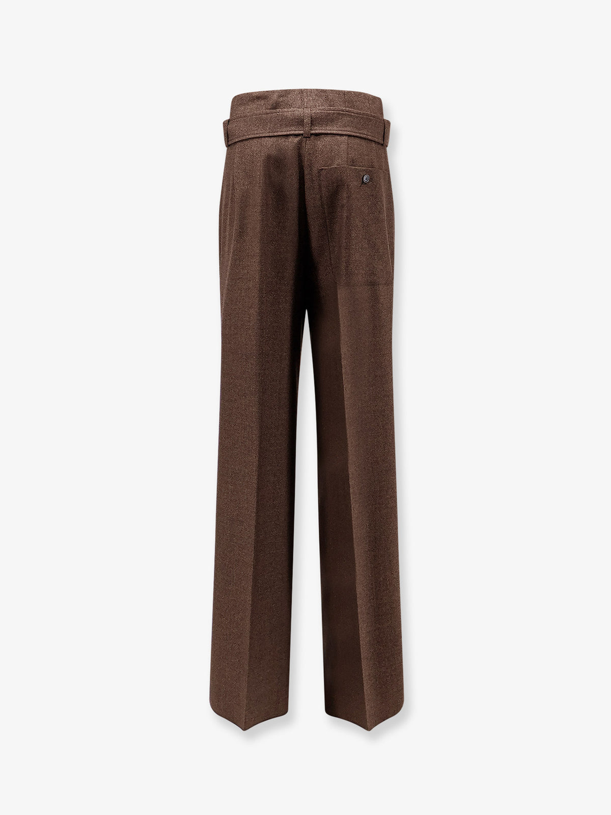 Irony virgin wool trousers
