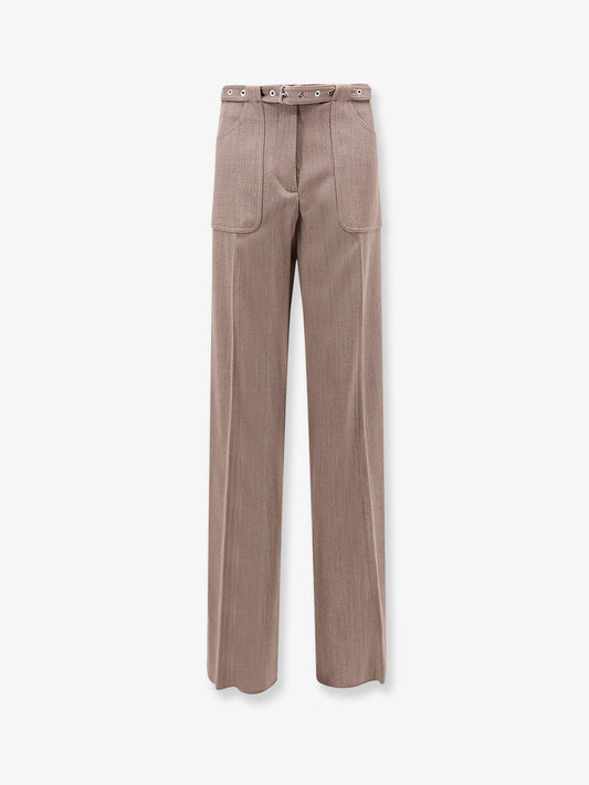 Trieste wool blend trousers