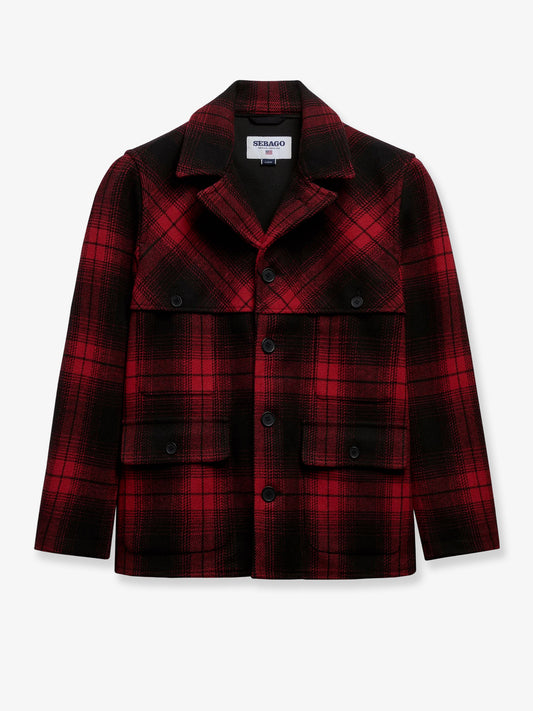 Giacca/camicia Ranger Check in misto lana