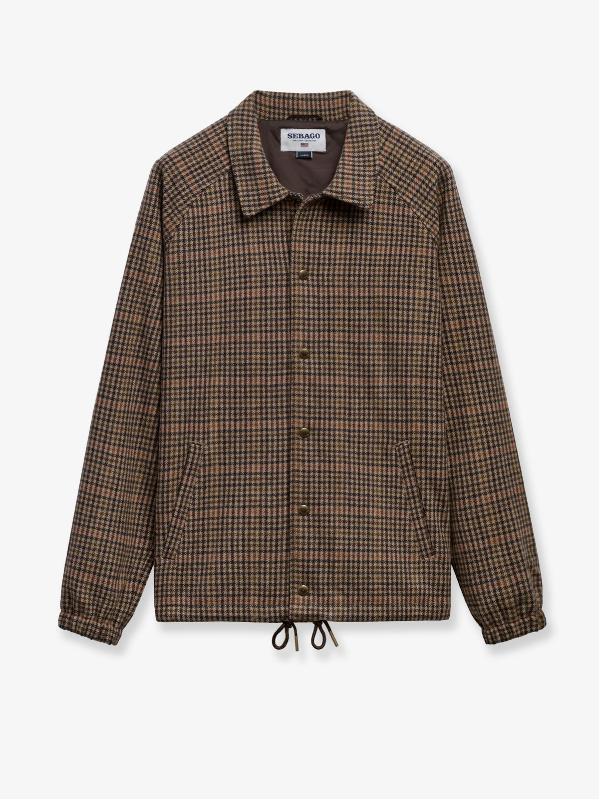 Giubbino Tender in misto lana pied-de-poule