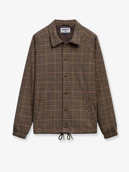 Giubbino Tender in misto lana pied-de-poule thumbnail