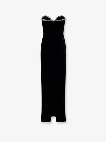 Velvet long dress thumbnail
