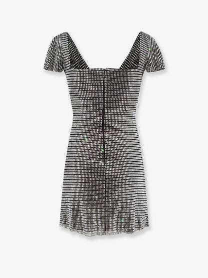 Short tulle dress with rhinestones thumbnail