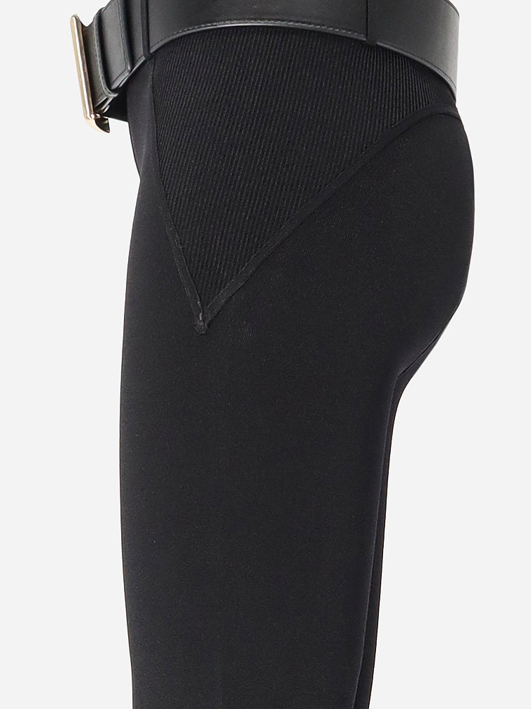 Stretch viscose blend leggings