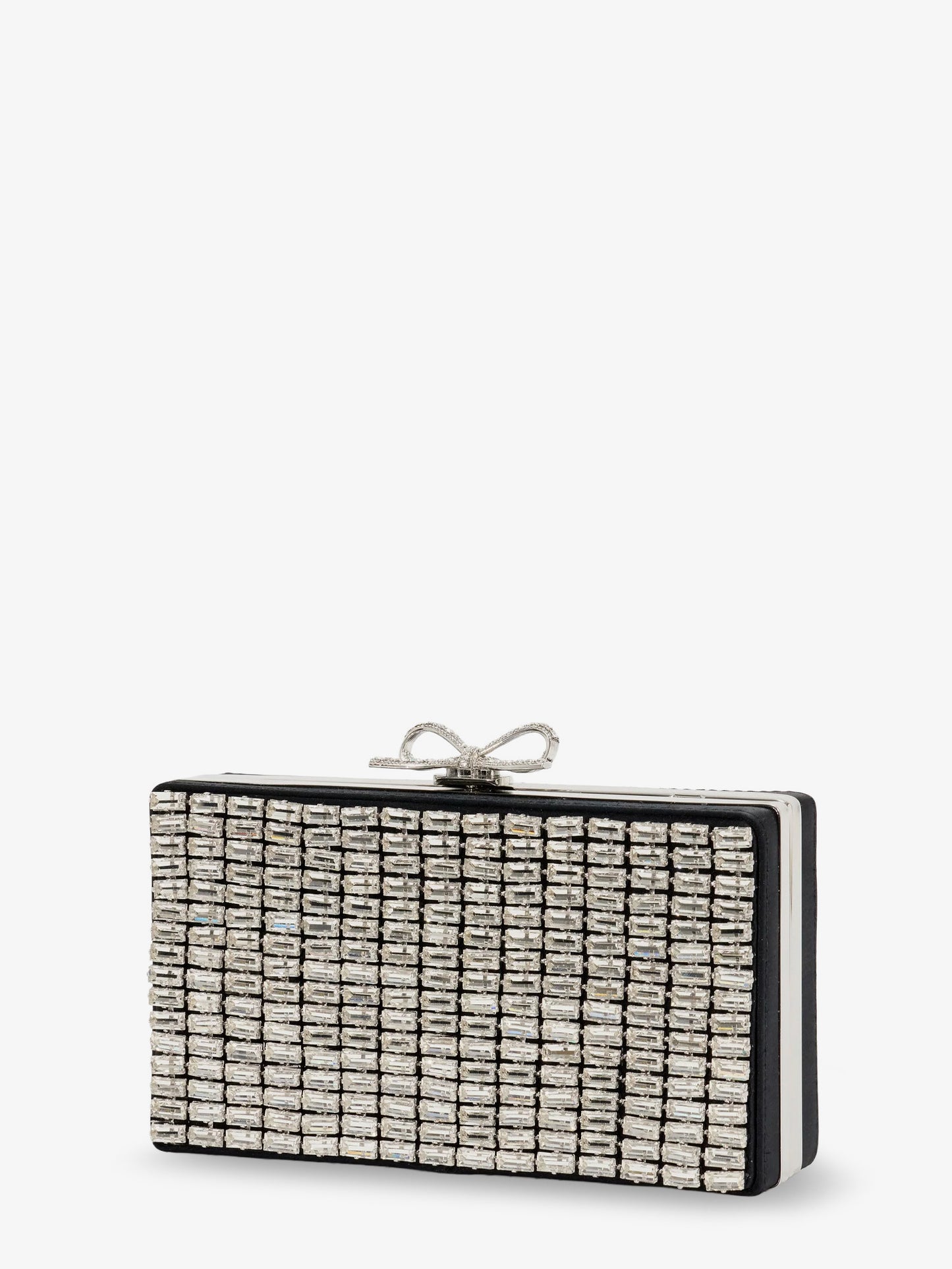 Clutch bag with crystals