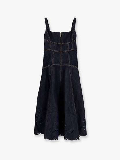 Denim Midi Dress thumbnail