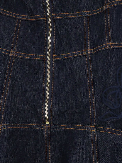 Denim Midi Dress thumbnail