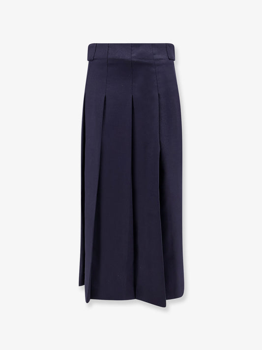 Tempest skirt in a viscose and virgin wool blend