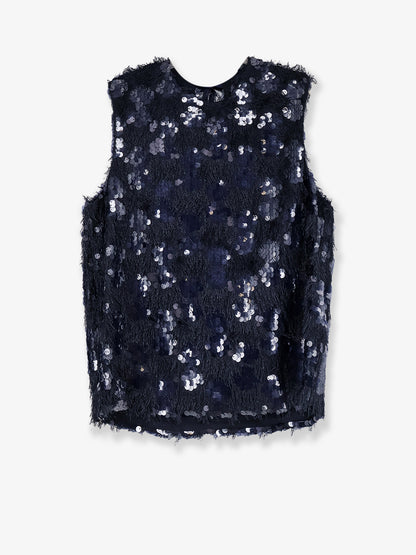 Fringed top wwith sequins thumbnail