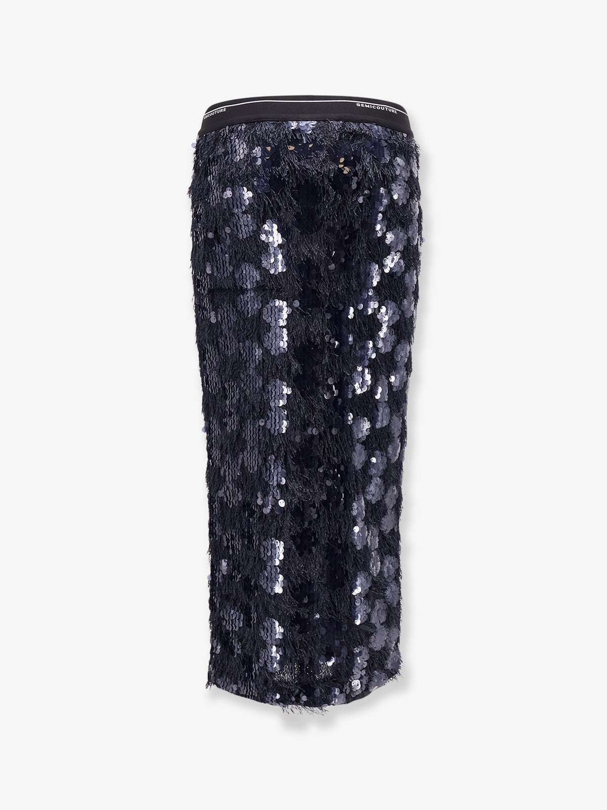 Midi Skirt with sequins and rhinestones
