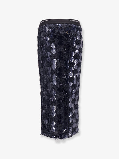 Midi Skirt with sequins and rhinestones thumbnail