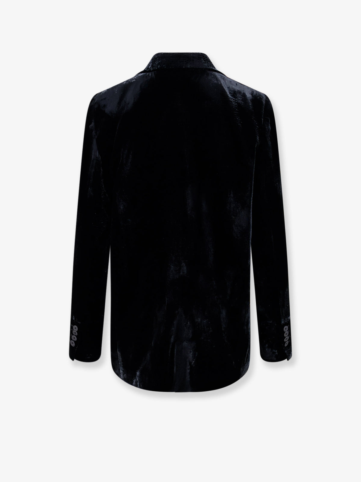 Blazer monopetto in velluto