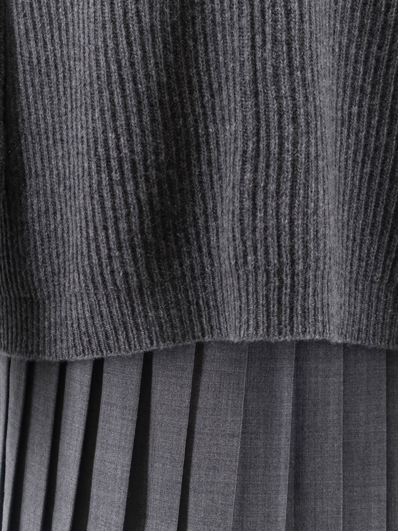 Oliva merino wool blend short dress