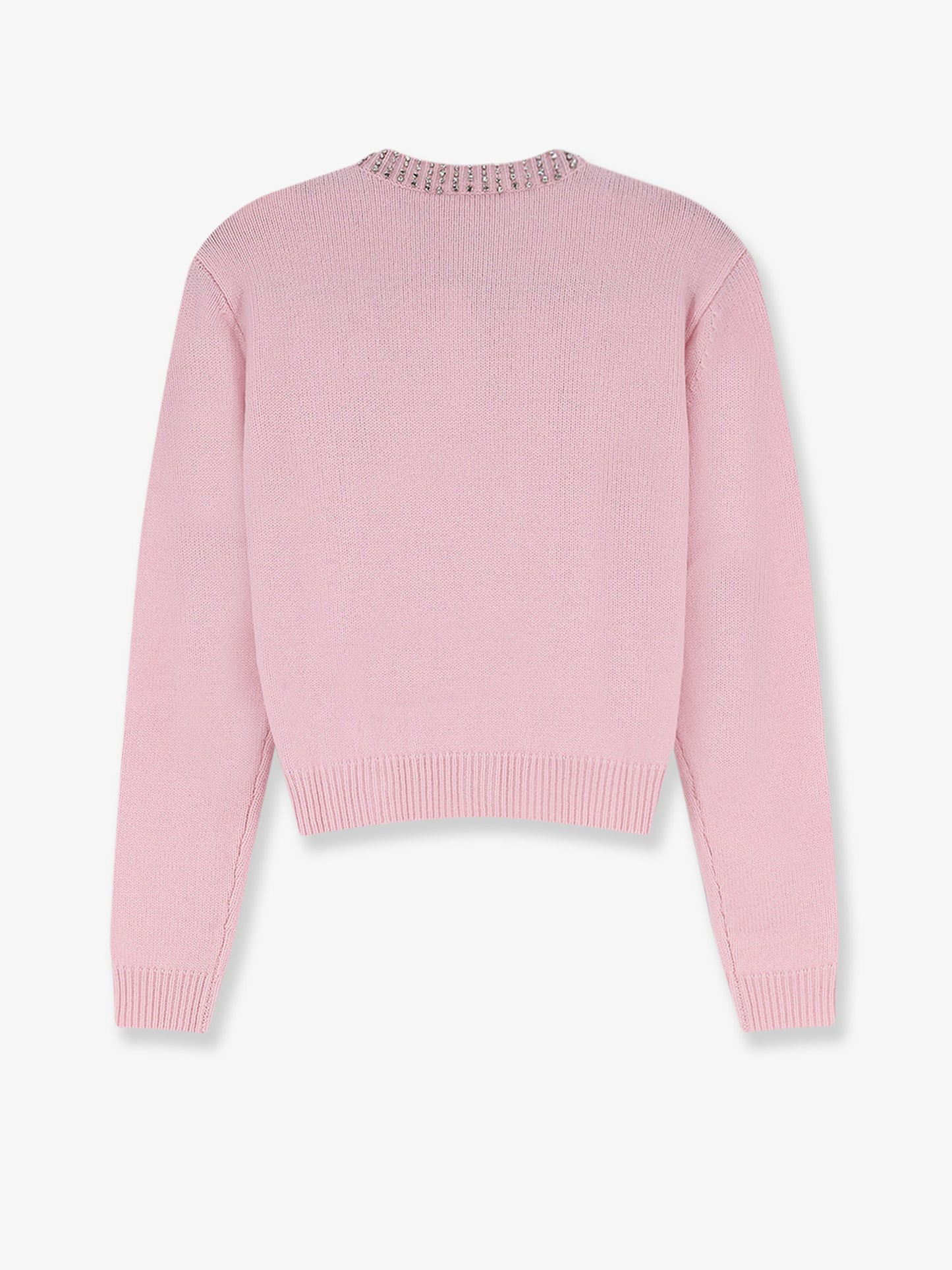 Hennie wool and cashmere cardigan with rhinestone detail