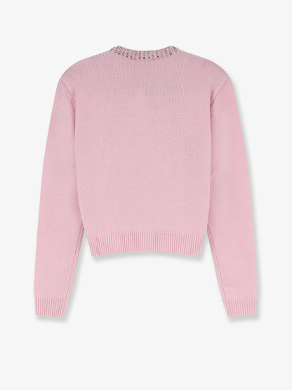 Hennie wool and cashmere cardigan with rhinestone detail thumbnail
