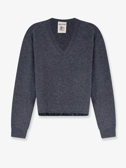 Virgin wool and cashmere sweater thumbnail