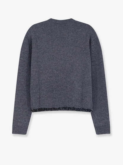 Virgin wool and cashmere sweater thumbnail
