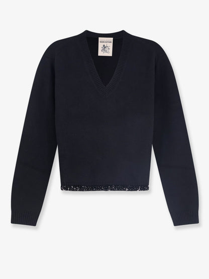 Virgin wool and cashmere sweater thumbnail