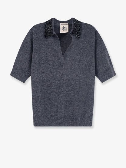 Virgin wool and cashmere sweater thumbnail