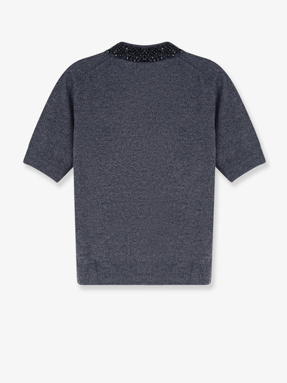 Virgin wool and cashmere sweater thumbnail