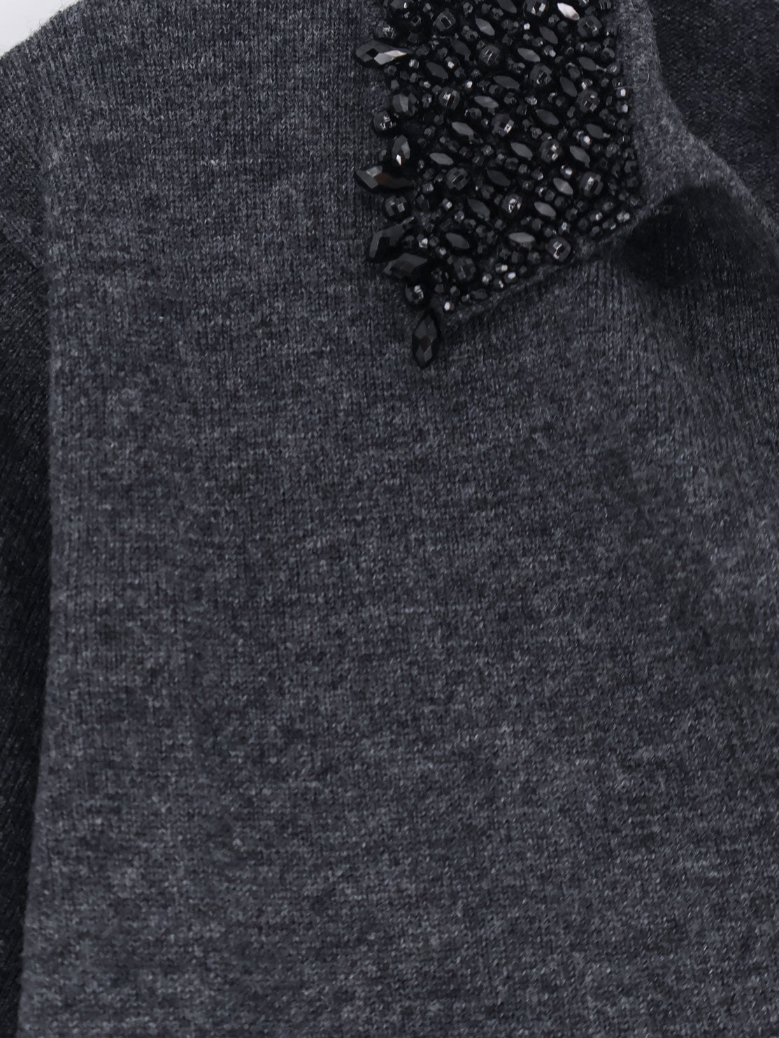 Virgin wool and cashmere sweater