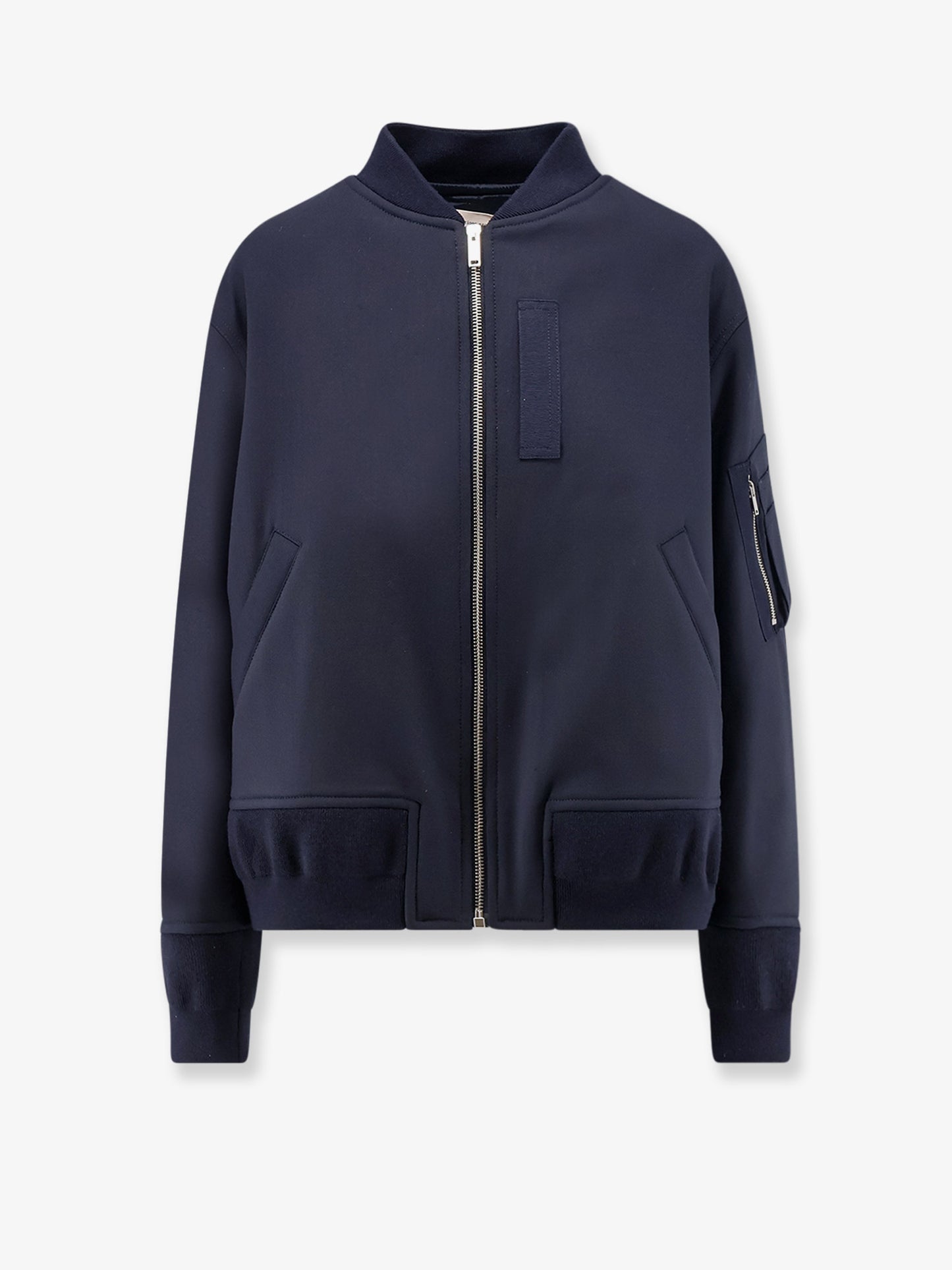 Virgin wool blend bomber