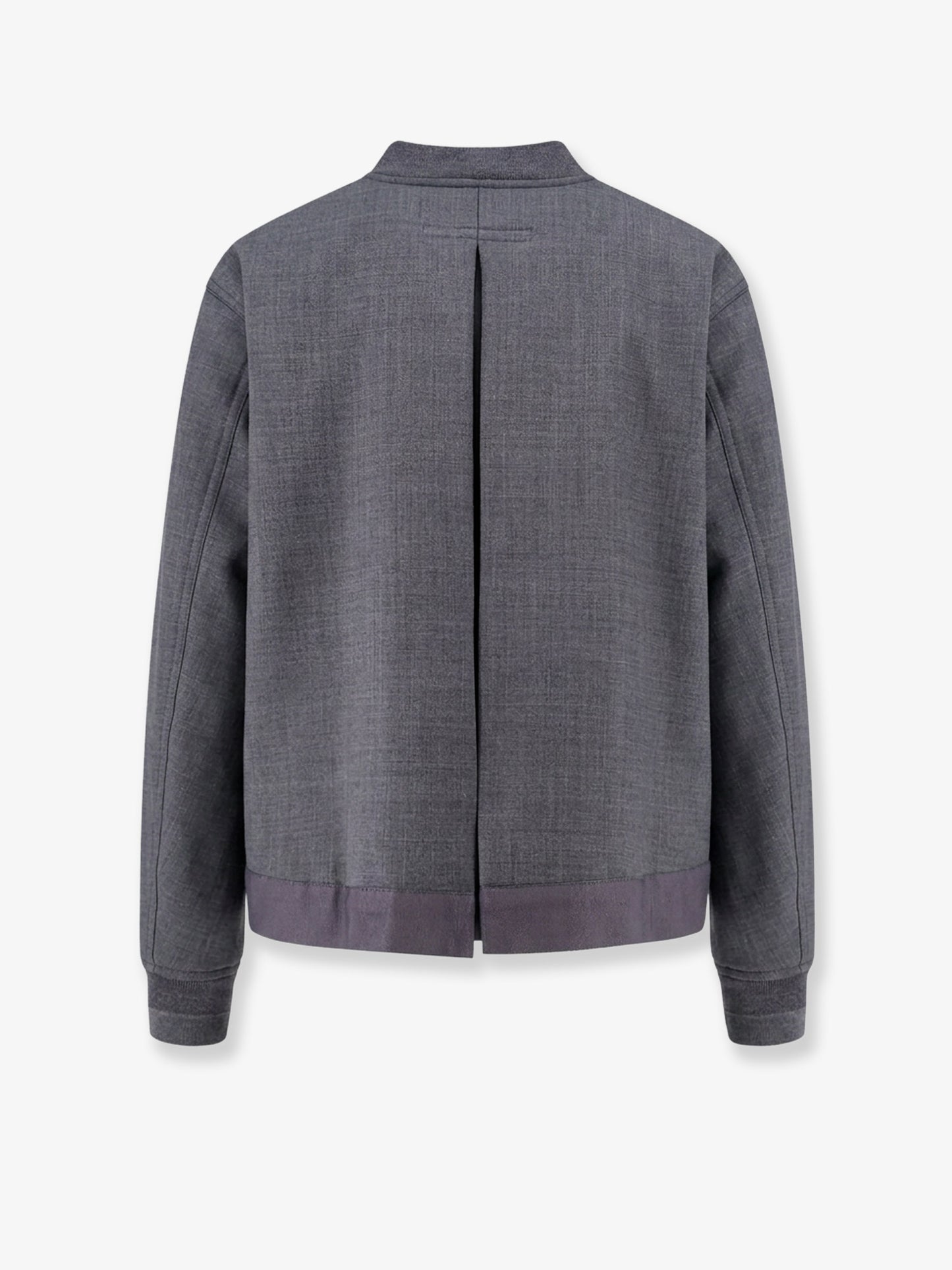 Virgin wool blend bomber