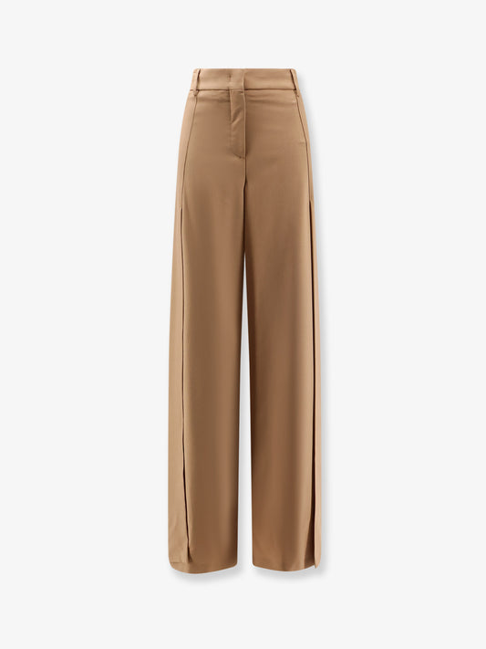Virgin wool blend trousers