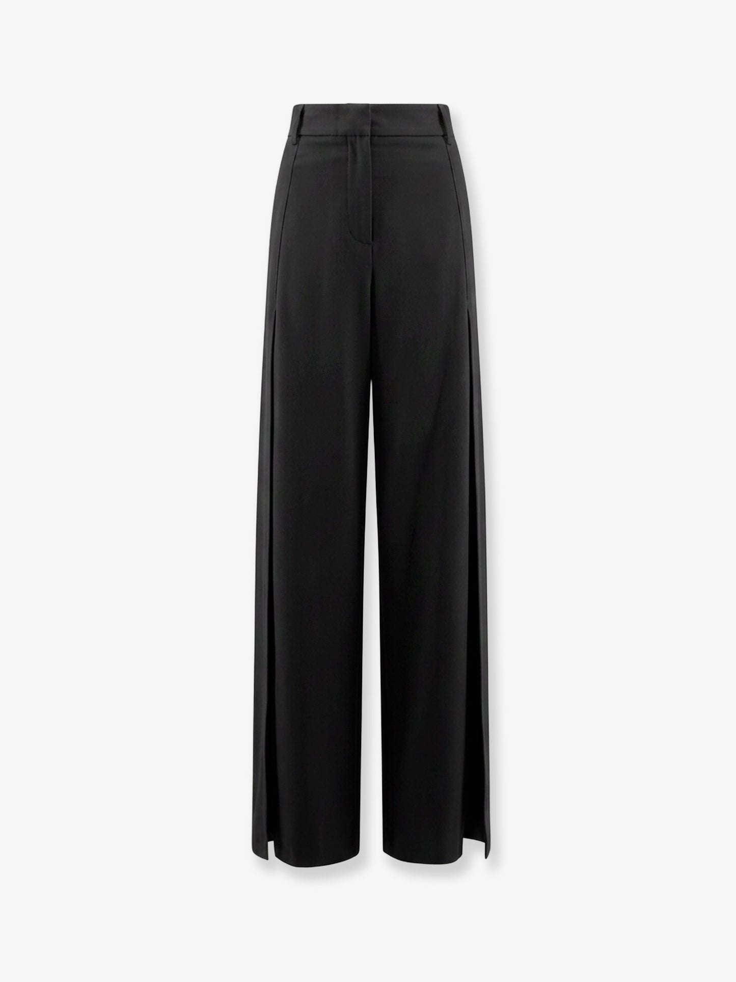 Virgin wool blend trousers