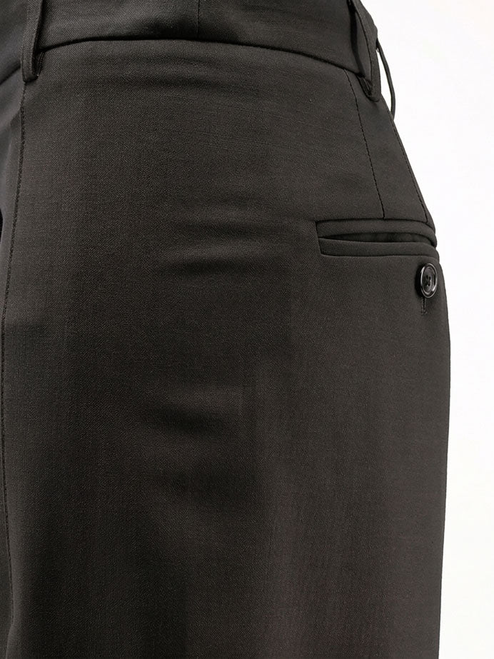 Virgin wool blend trousers