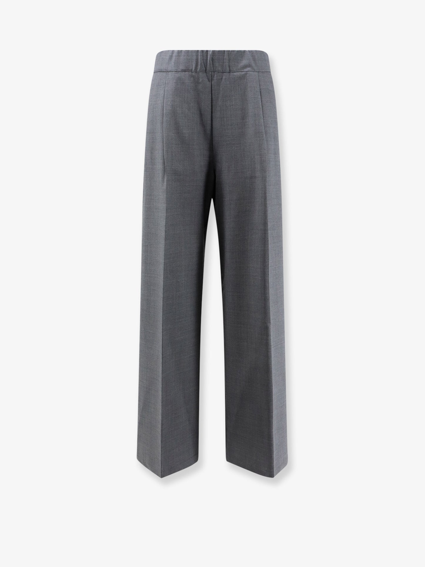 Virgin wool blend trousers