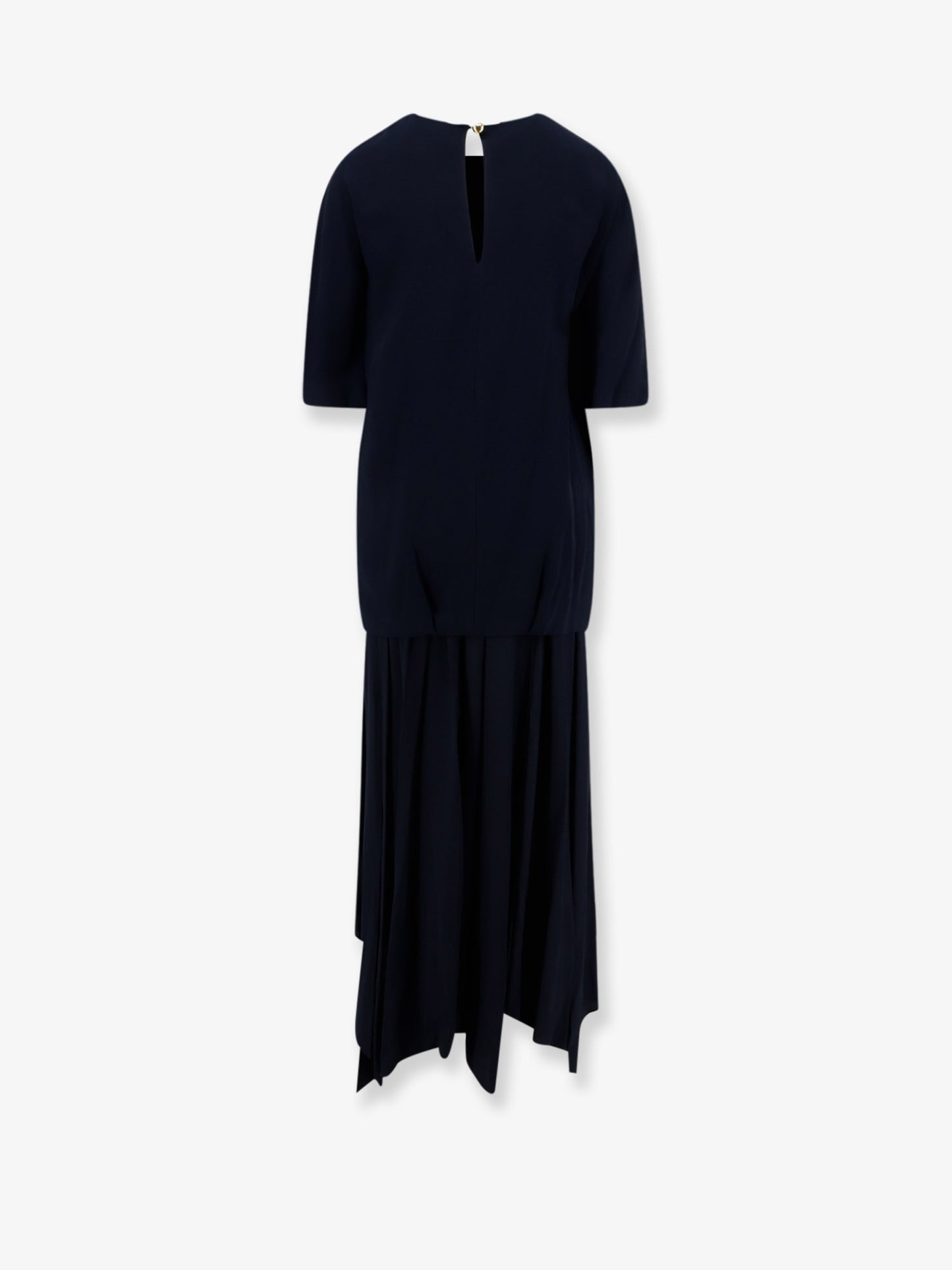 Silk blend top and skirt