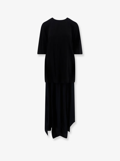 Silk blend top and skirt thumbnail