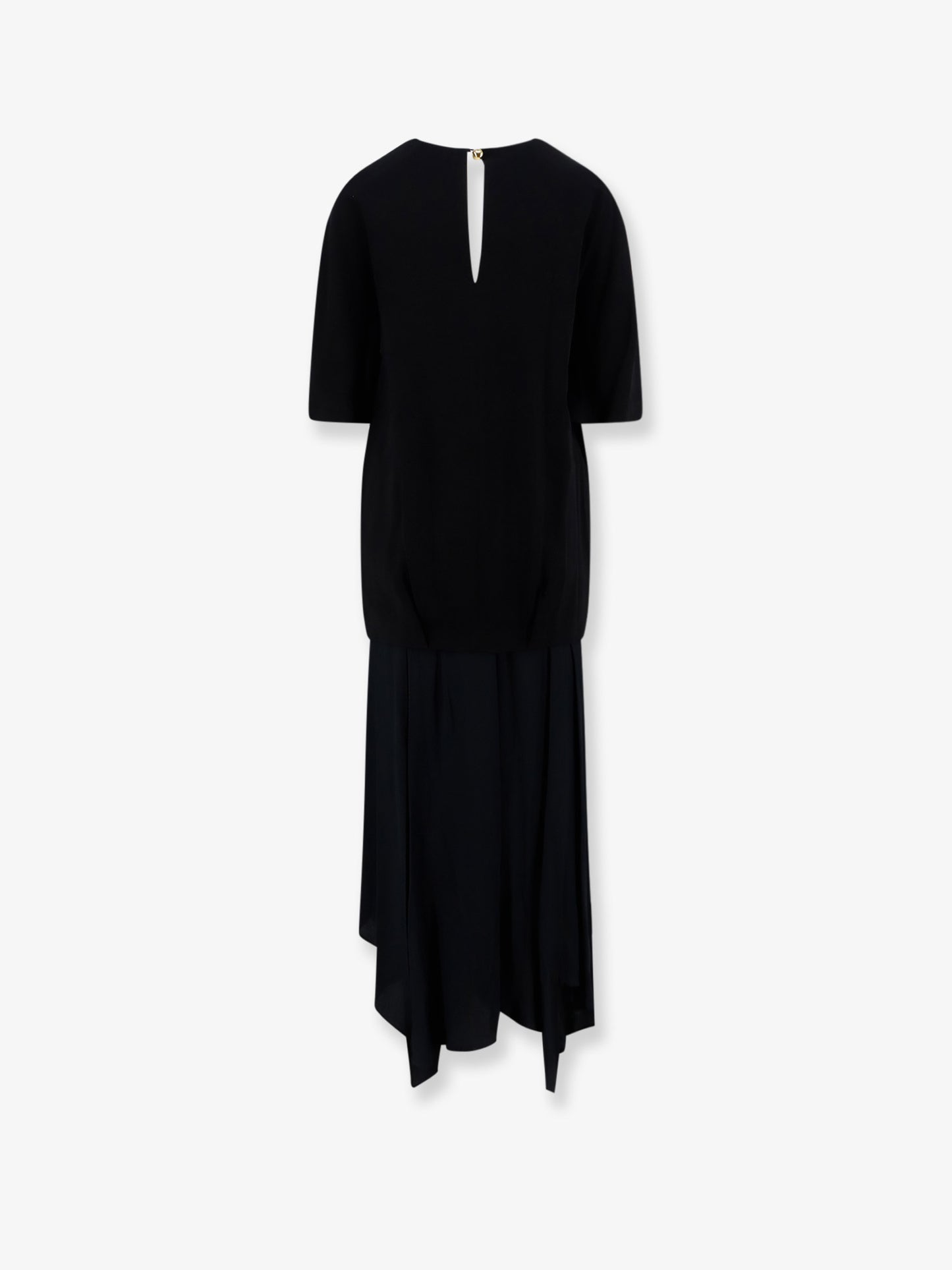 Silk blend top and skirt