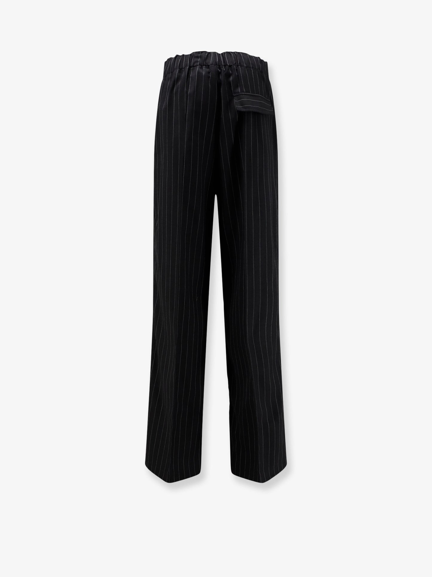 Virgin wool and viscose trousers