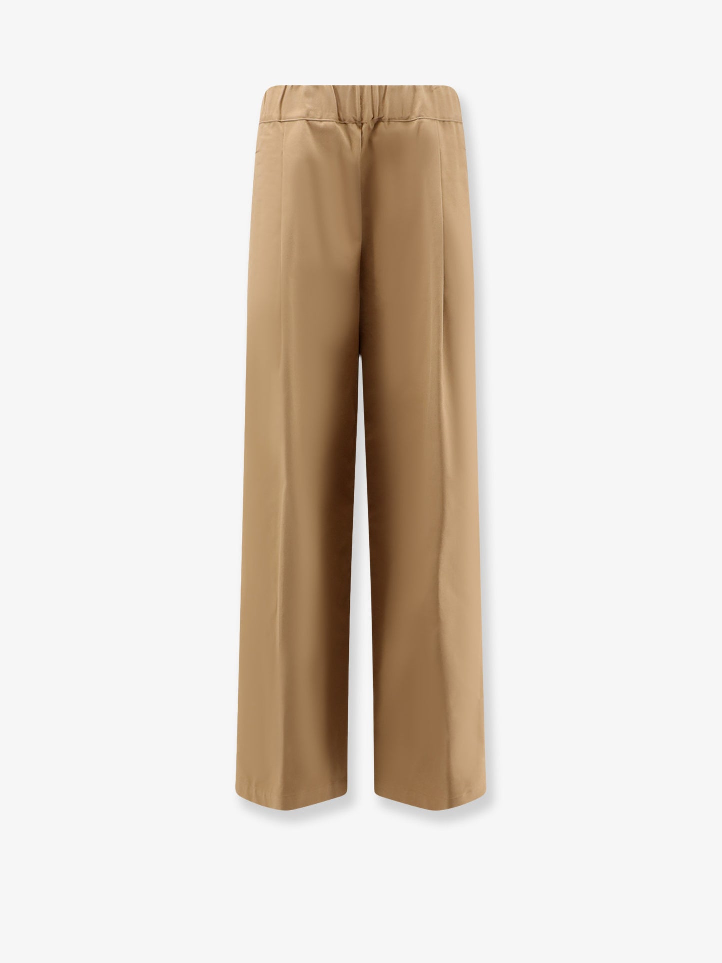 Stretch cotton trousers