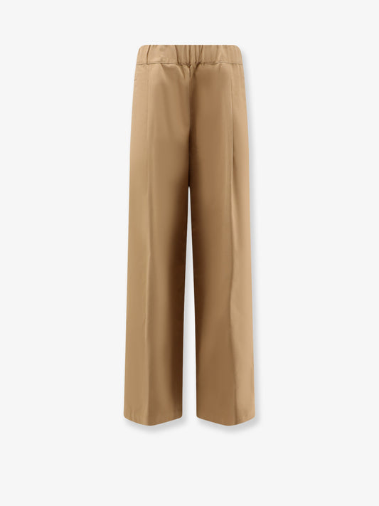 Stretch cotton trousers