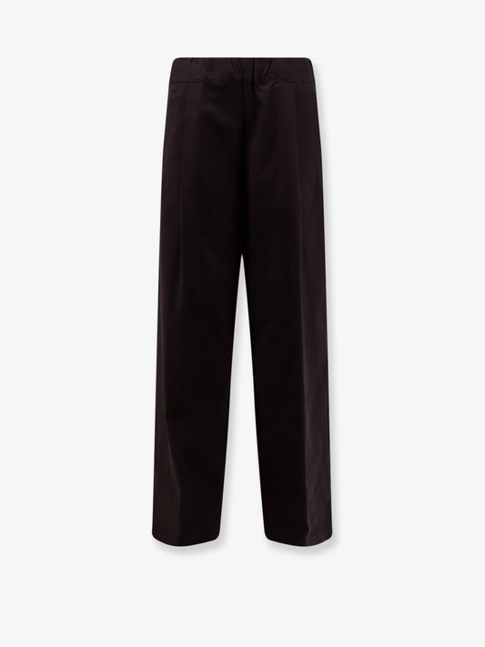 Stretch cotton trousers