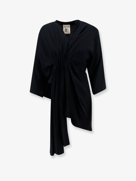 Silk blend top