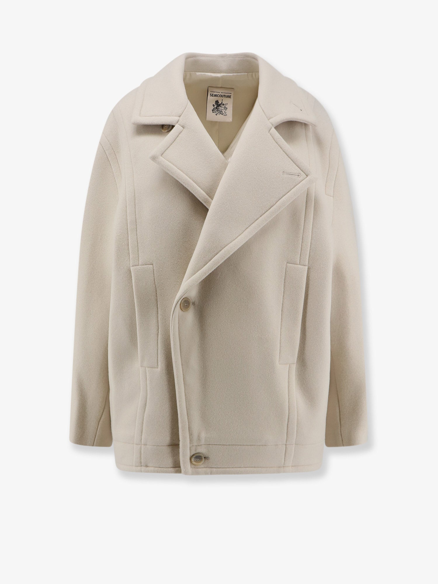 Wool blend coat SEMICOUTURE - Nugnes1920