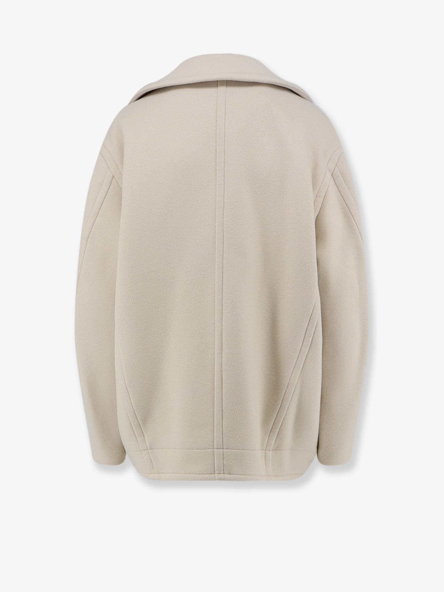 Wool blend coat