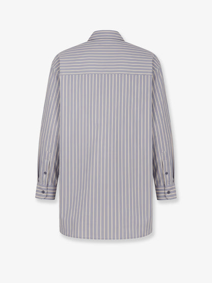 Grenade striped cotton shirt thumbnail