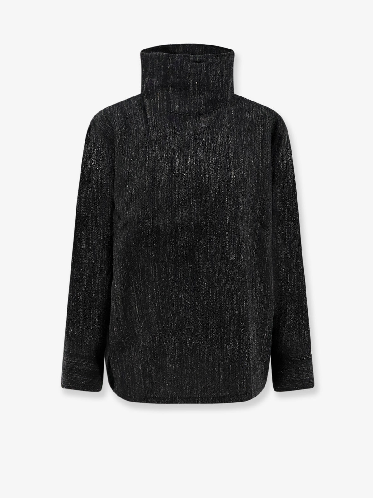 Lutece virgin wool blend shirt with drawstring
