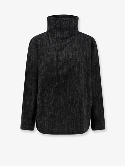 Lutece virgin wool blend shirt with drawstring thumbnail