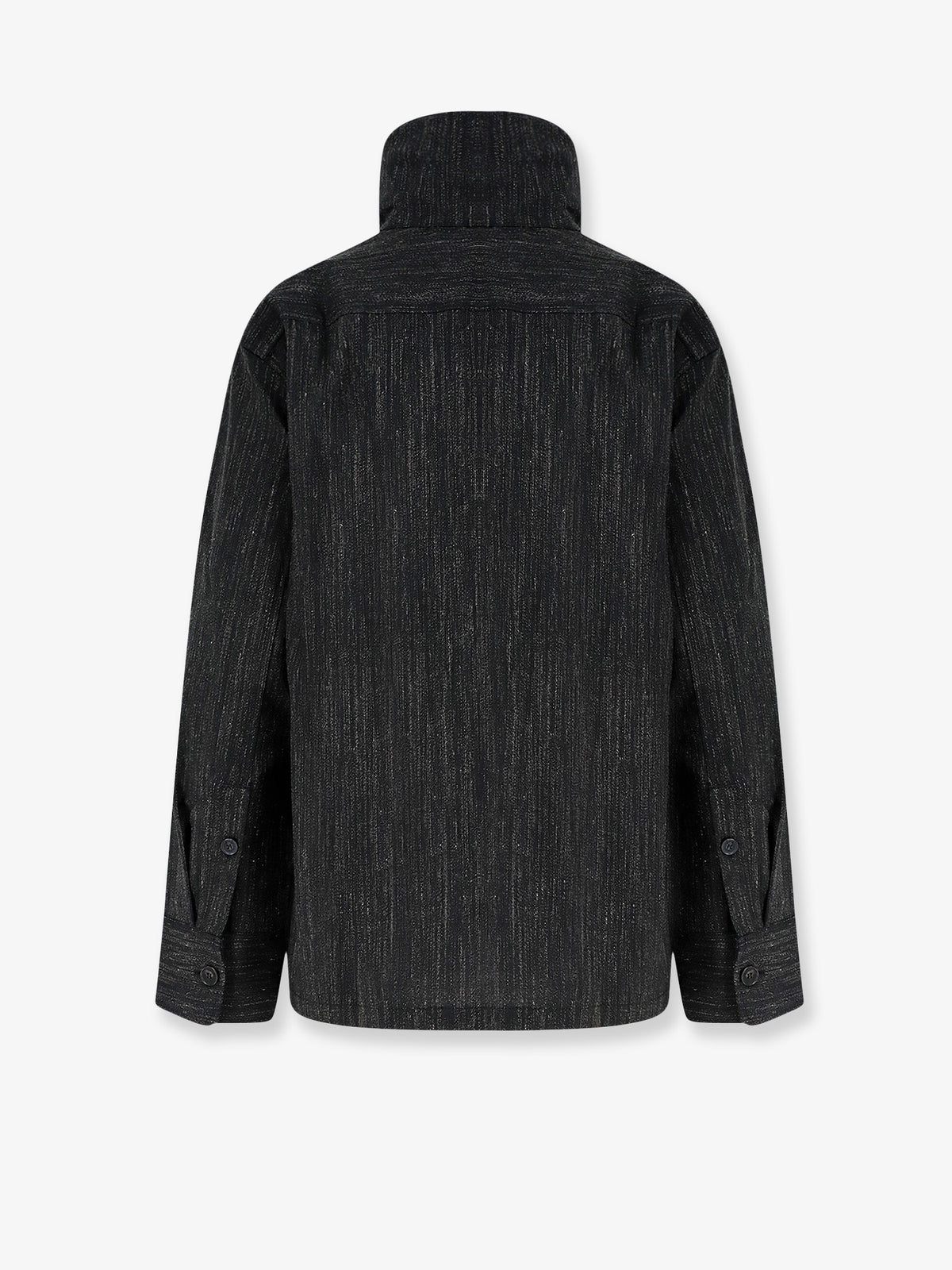 Lutece virgin wool blend shirt with drawstring