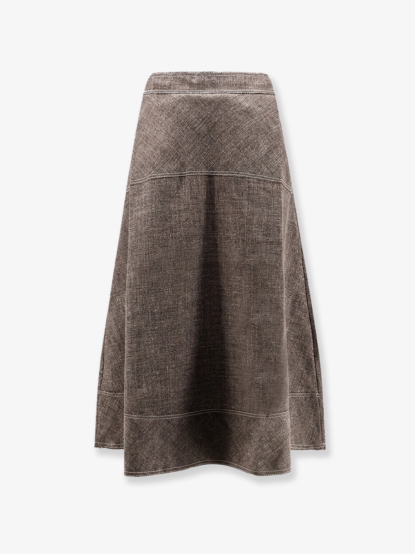 Janelle linen blend skirt