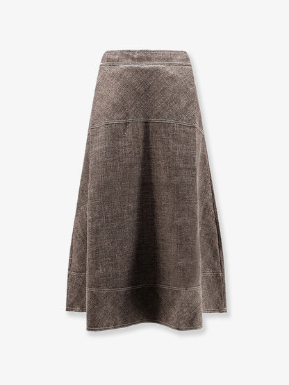 Janelle linen blend skirt thumbnail