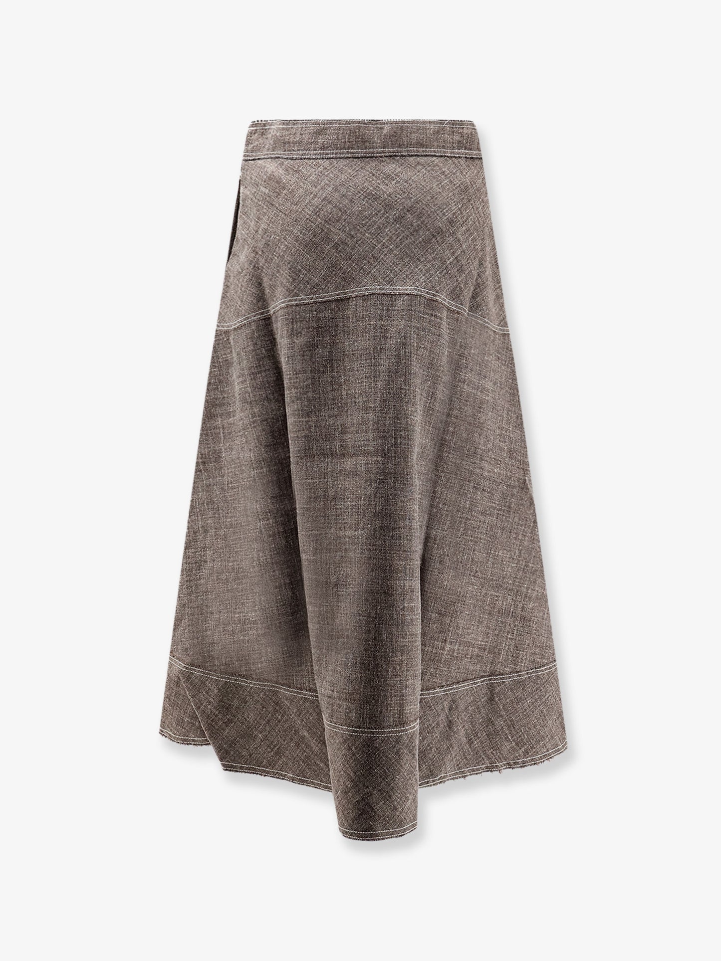 Janelle linen blend skirt