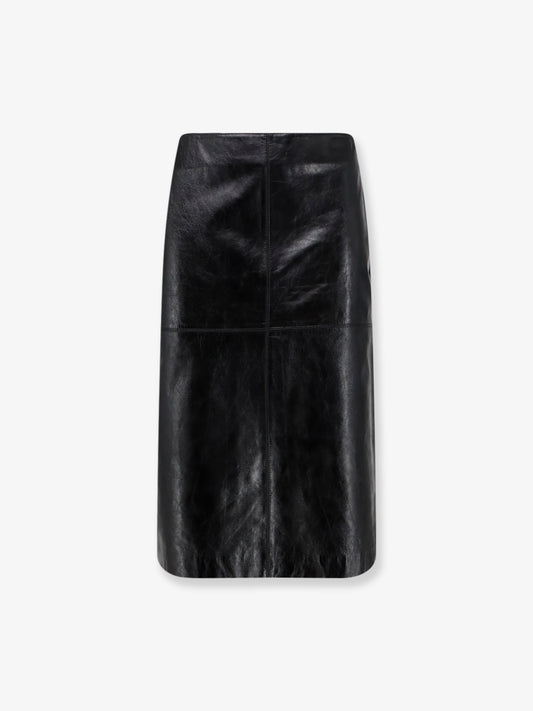 Gwen leather skirt