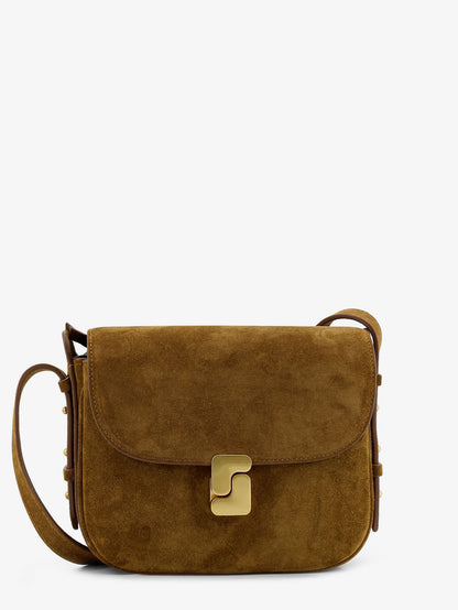 Bellissima Mini suede crossbody bag thumbnail